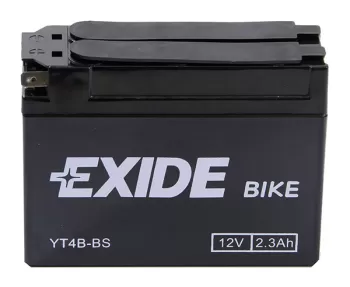Аккумулятор сухозаряженный AGM 2,3Ah 35A EXIDE ET4B-BS = YT4B-BS (8359)