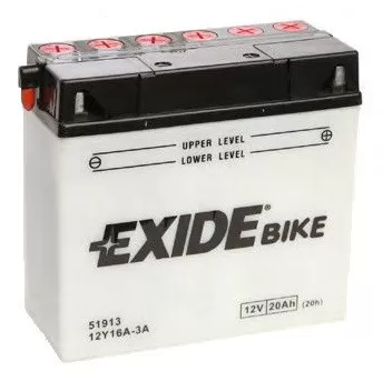 Акумулятор сухозаряджений 19Ah 190A EXIDE 12Y16A-3A (7394)