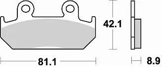 Тормозные колодки BRAKING 704SM1 (6213)