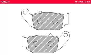 Тормозные колодки FERODO FDB2275P (6606)