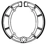 Тормозные колодки барабанные FERODO FSB765 (6852)