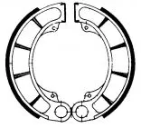 Тормозные колодки барабанные FERODO FSB711 (6846)