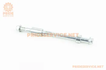 V150A - Вісь колеса заднього d15mm; L245mm + втулка TATA (35655)