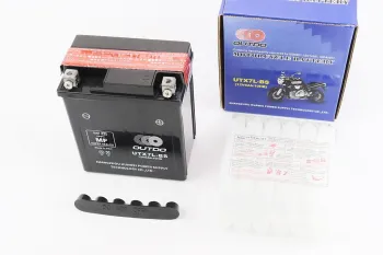 Аккумулятор 7(6)Аh МОТО UTX7L-BS кислотный (L113*W70*H130mm) OUTDO (47454)