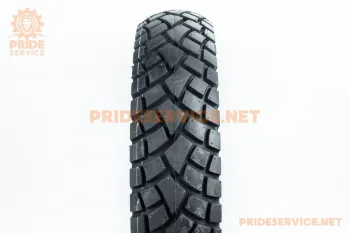 Шина 100/80-14 бескамерная, шипованная STREET ENDURO SB-117 DELI (67176)