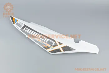 X-Road Light 200-250 - пластик задній боковий лівий (білий з сірим малюнком) Китай (68310)