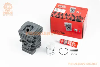 Husqvarna 236-240 - Циліндр к-кт (цпг) 39mm (палець 10mm) чорний + свічка + герметик WINZOR (68723)
