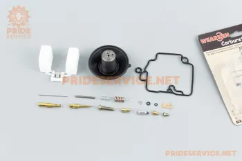 50CC4T - Ремонтний к-кт карбюратора 50-80cc, 18 деталей + поплавок WEARKEN (70898)