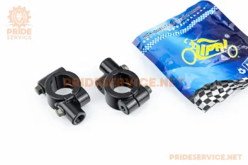 Крепление на руль для зеркал M10, к-кт 2шт (черный) LIPAI (72120)