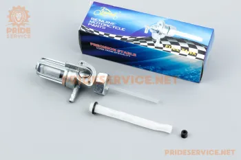 Alpha - Кран топливный с гайкой М14, c отстойником LIPAI (72192)