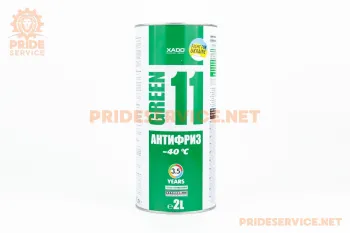 Жидкость охлаждающая (антифриз) XADO G11 (-40°C) зелёный, 2L (75564)