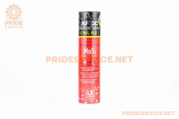 Смазка многоцелевая литиевая для подшипников с молибденом (чёрная) XADO Universal Grease LX MoS2 NLGI (400ml) (75615)