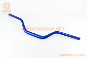 Руль универсальный (крепление d-28мм) TUNING, синий (75637)