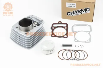 CG 150CC - Цилиндр к-кт (цпг) 62мм (высота 69/97мм, палец 13мм) CHARMO (75905)