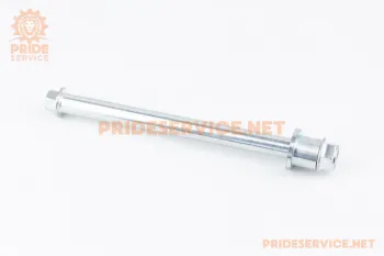 Shineray XY250GY-6B - Вісь заднього колеса d17мм L230мм + втулка + гайка Китай (76031)