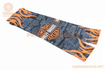 Рукава сонцезахисні S (41-48см) чорні з малюнком Harley-Davidson (TZ-7750) Китай (76832)