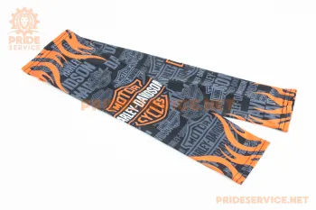 Рукава сонцезахисні S (41-48см) чорні з малюнком Harley-Davidson (TZ-7751) Китай (76833)