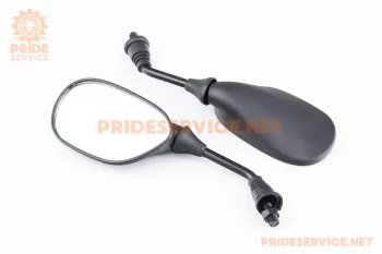 Дзеркала на Yamaha краплі М10, чорні (SH-1773) Китай (77281)