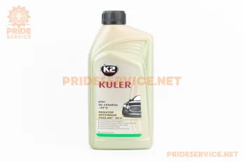 Жидкость охлаждающая (антифриз) -35°C K2 Kuler Long Life G11 зелёная, 1L (79049)