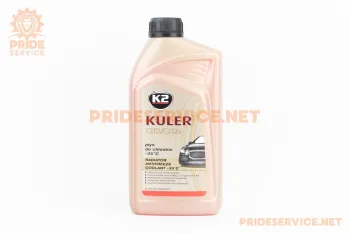 Рідина охолоджуюча (антифриз) -35°C K2 Kuler Long Life G12/G12+ червона, 1L (79050)
