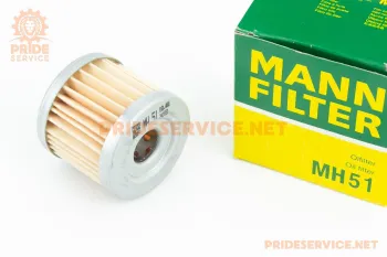 Фильтр-элемент масляный Mann MH 51 (44x40мм) (79057)