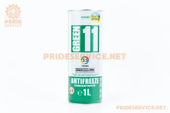Жидкость охлаждающая концентрат (антифриз) Xado G11 -40°C зелёный, 1L (79748)