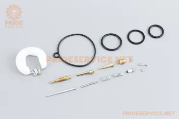 JH 70CC - Ремонтний к-кт карбюратора 15 деталей + поплавець (якісний) Китай (84747)