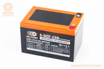 Аккумулятор Outdo 6DZF15D 12V14Ah кислотный (L150xW101xH99мм) (84980)