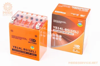 Акумулятор Outdo YB14L-BS 12V14Аh GEL (L132xW88xH163мм) (84988)