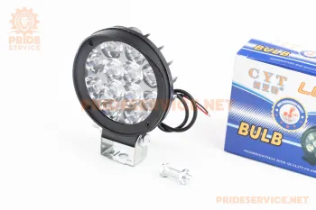 Фара додаткова світлодіодна 12-LED (85x75мм) CYT (86206)