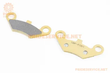 ATV Goon 260 - Тормозные колодки дисковые, жёлтые SBP-F081 (86359)