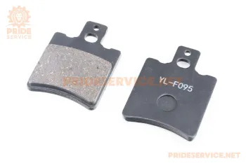 JOG - Тормозные колодки дисковые, чёрные YL-F095 YONGLI (86365)