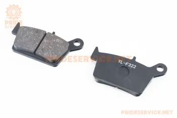 LX250GY-3 - Тормозные колодки дисковые, чёрный YL-322 YONGLI (86396)