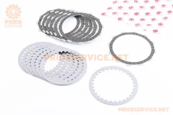 CB 250-300 4V - Диски сцепления фрикционные к-кт 7шт 177/184FMM Zongshen (86934)