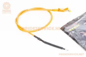 CB250 - Трос сцепления 124см; кожух 110см, оранжевый (87582)