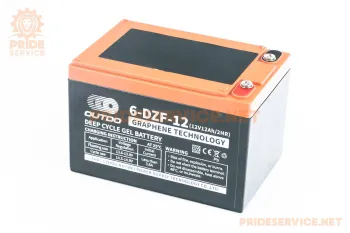 Аккумулятор Outdo 6DZF12 12V12Ah гелевый (L150xW101xH99мм) для электротранспорта (88230)