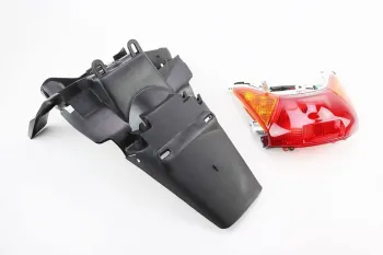 Honda LEAD AF-48 фонарь задний с крылом в сборе Китай (10347)