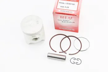 Поршень, кольца, палец к-кт Honda LEAD100 51мм +0,25 (палец 13мм) MSU (10393)