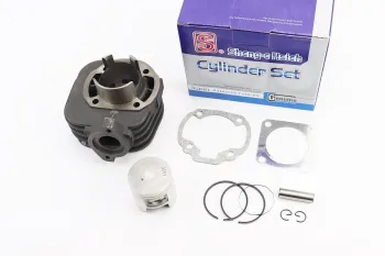 Suzuki LETS - Цилиндр к-кт (цпг) 65сс 44мм (палец 10мм) синяя коробка SEE (11203)