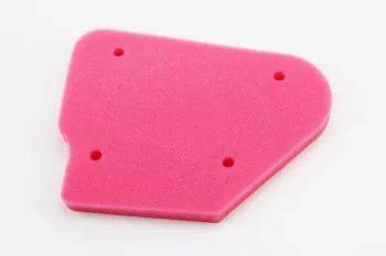 Фільтр-елемент повітряний (поролон) Yamaha JOG 5BM з пропиткою, червоний Китай (11899)