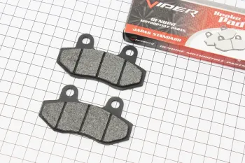 MX50V - Тормозные колодки дисковые без уха к-т(2шт.) GXmotor (13589)