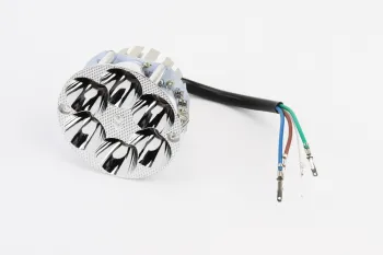 Фари круглої внутрішня частина 6-LED, 80мм, TUNING Китай (16746)