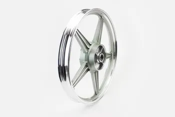 ZS 200 - Диск колесный задний литой 18Х1,6, серый (ось 15мм) Китай (17517)