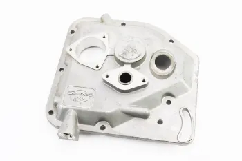 R175A/R180NM - Крышка блока двигателя правая (короткая) алюминиевая 7отв. Китай (19969)