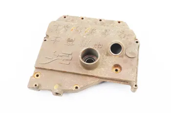 R190N/195NM - Крышка блока двигателя правая (короткая) чугунная 9отв. Китай (20194)
