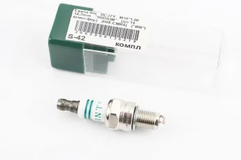 Свічка (бензопила) INT RCJ7Y M10х1,0 12,7mm - іридієва Китай (21361)