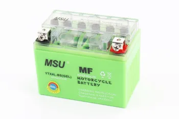 Аккумулятор MSU YTX4L-BS (113x70x85мм) (25784)