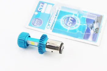 Лампа фары диодная BA20D - LED-2 CYT (26379)