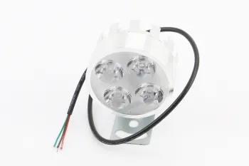 Фара дополнительная светодиодная - 4 LED с креплением Китай (26739)