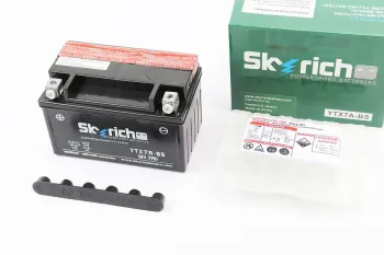 Аккумулятор 7Аh YTX7A-BS (кислотный сухой) 150/85/95мм Skyrich (26802)